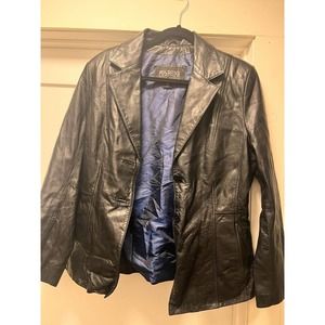 wilson pelle studio vintage leather jacket
